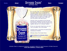 Tablet Screenshot of orthodoxchews.com